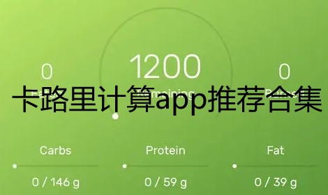 卡路里计算app推荐合集