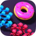 争夺甜甜圈3D游戏