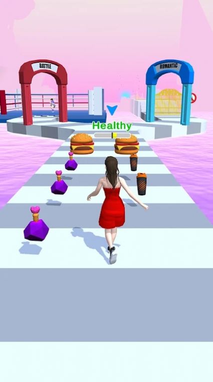 女孩赛跑者3D游戏安卓版（Girl Runner 3D）图片1