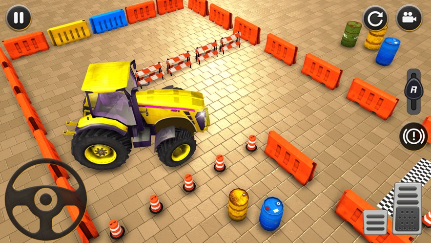 现代拖拉机停车位3D游戏简评图片