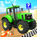 现代拖拉机停车位3D游戏