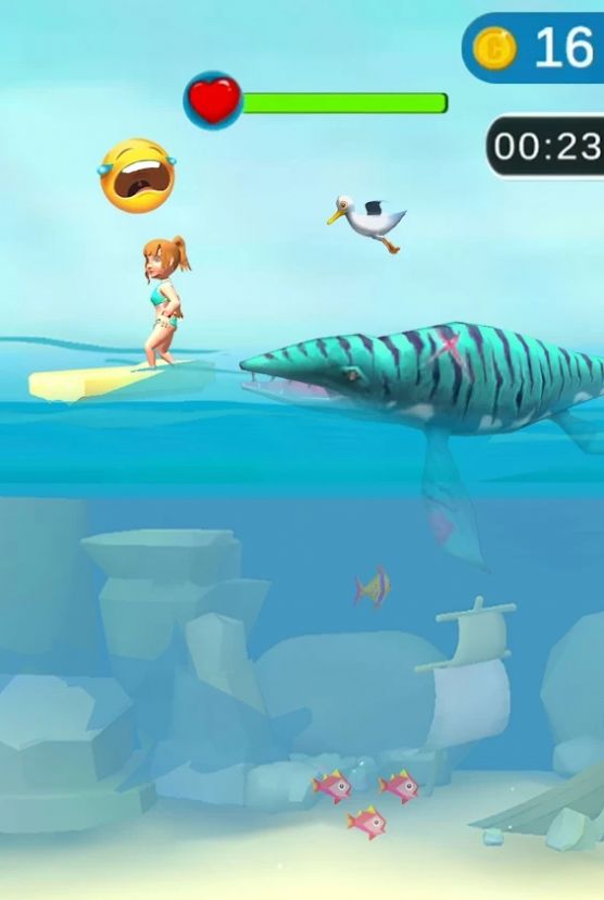 鲨鱼狂潮3D游戏安卓版下载图片1