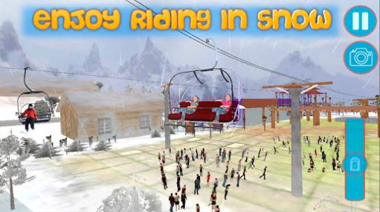 雪地缆车模拟器游戏手机版下载图片1