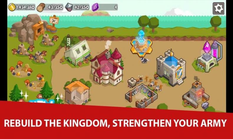 成长城堡自动塔防者游戏特色图片