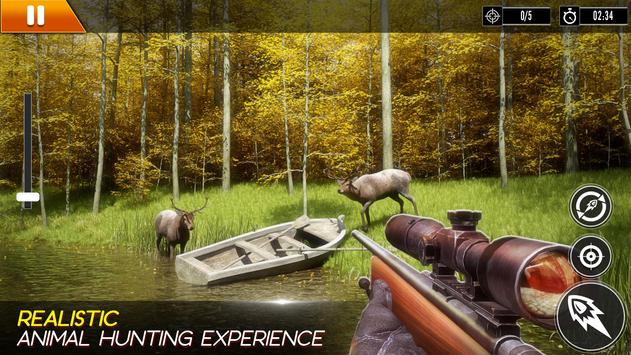 鹿狙击手狩猎游戏2020游戏安卓版（Deer Sniper Hunting Game 2020）图片1
