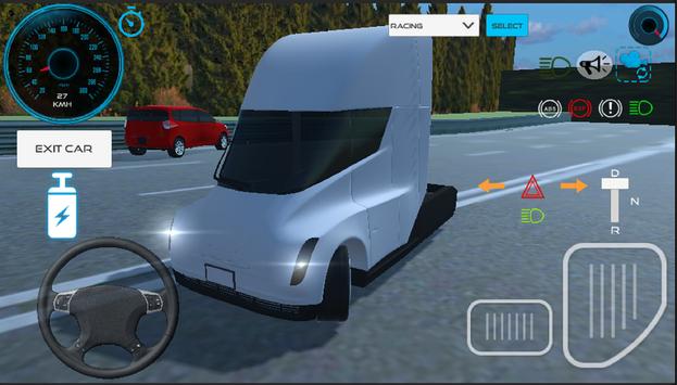 特斯拉汽车游戏安卓版（Tesla City Drive Game）图片1