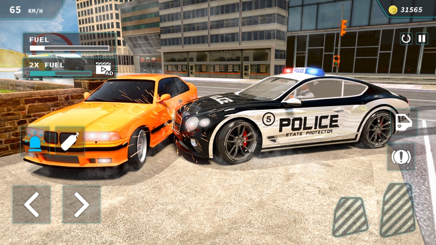 Police Real Chase Car 3D游戏中文版图片1