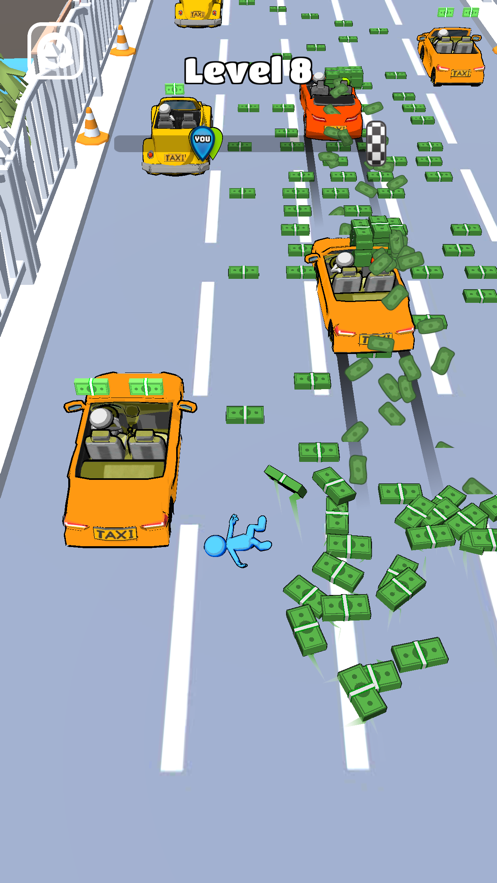 出租车高峰3D游戏手机版下载（Taxi Rush 3D）图片1