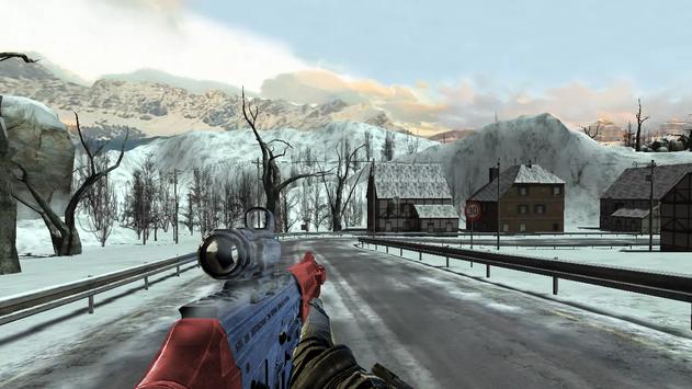 山地狙击手冬季射击游戏安卓版（Mountain Sniper Winter Shooting）图片1