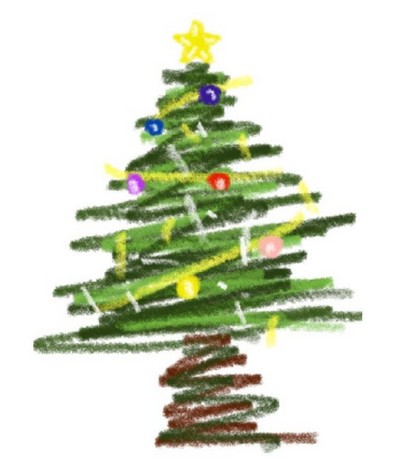 抖音圣诞树怎么画-抖音备忘录圣诞树画法分享