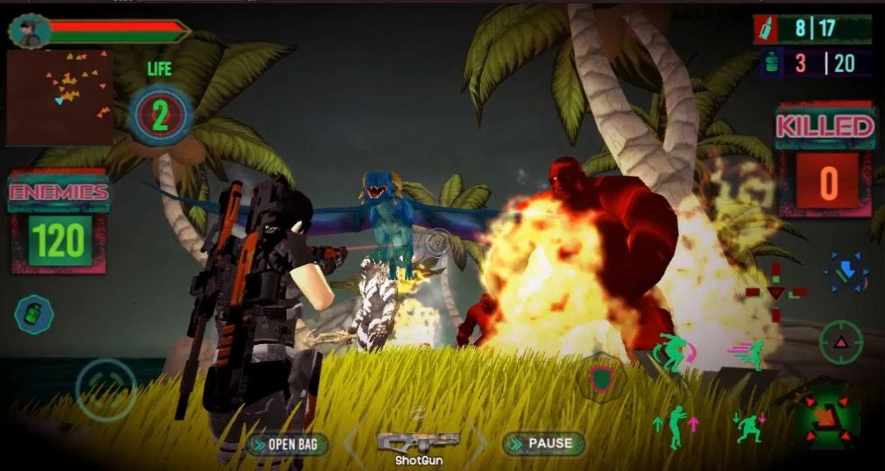 自由射手攻击怪物之地游戏安卓版下载图片1