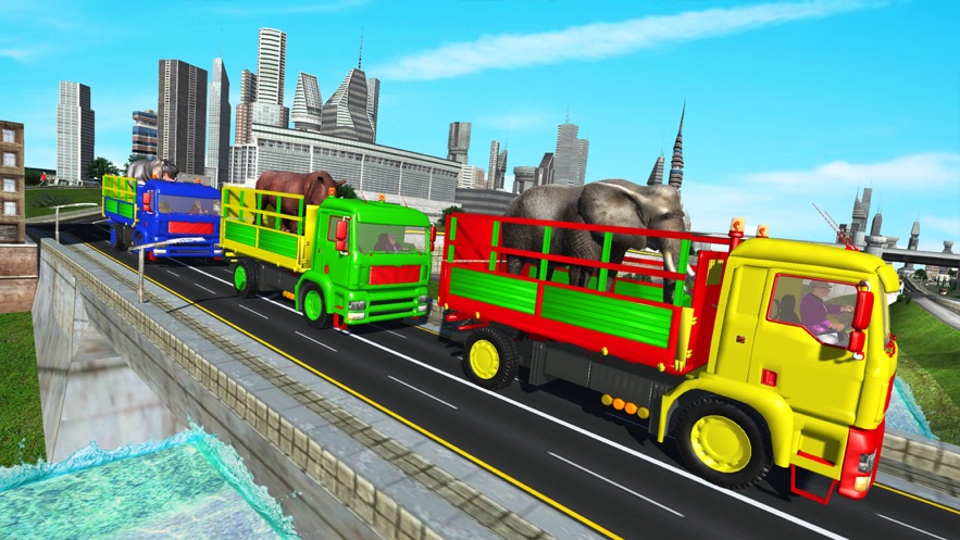 野生动物运输游戏最新版（Wild Animals Transport Game）图片1