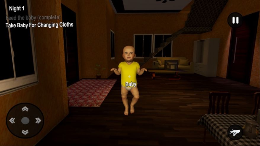 鬼屋里的可怕婴儿游戏特色图片