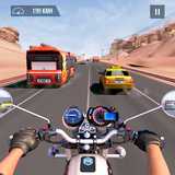 摩托交通赛车3d游戏
