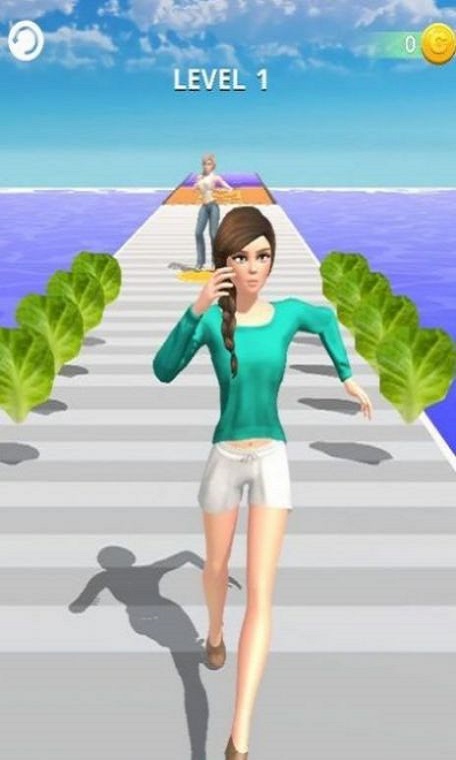 摇晃赛跑者3d