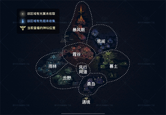 光遇神坛系统小地图怎么看-光遇神坛系统小地图介绍