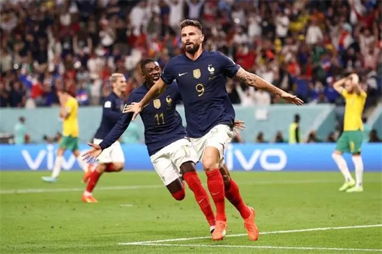 法国队开门红4-1完胜澳大利亚