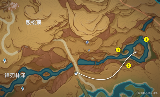 原神历七盘而蹝蹑奇鼓跳跳菇攻略-奇鼓跳跳菇挑战位置图文通关攻略分享