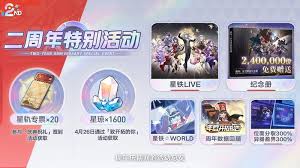崩坏星穹铁道二周年有哪些福利
