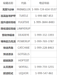 侠盗猎车手秘籍是什么