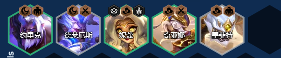 金铲铲之战夜幽神谕莉莉娅阵容怎么玩