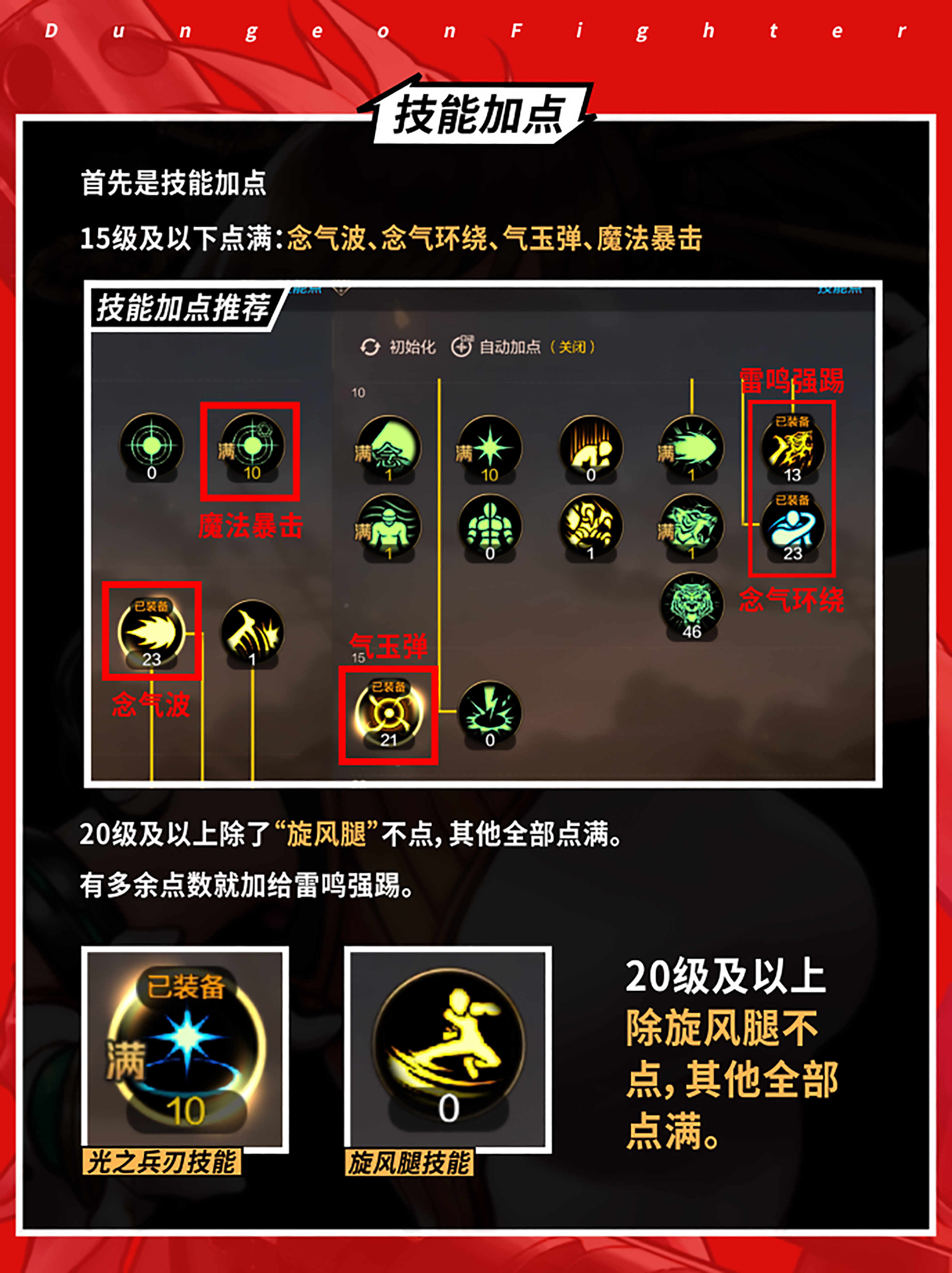 地下城与勇士:起源气功师打造攻略