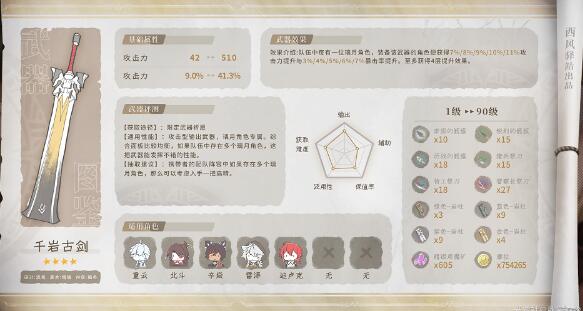 原神娜维娅四星武器该怎么搭配