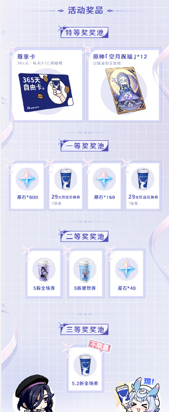 原神瑞幸联动妙愈祈愿怎么玩