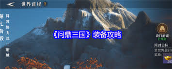 问鼎三国装备攻略是什么