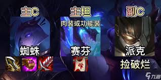 云顶之弈手游蜘蛛阵容如何搭配